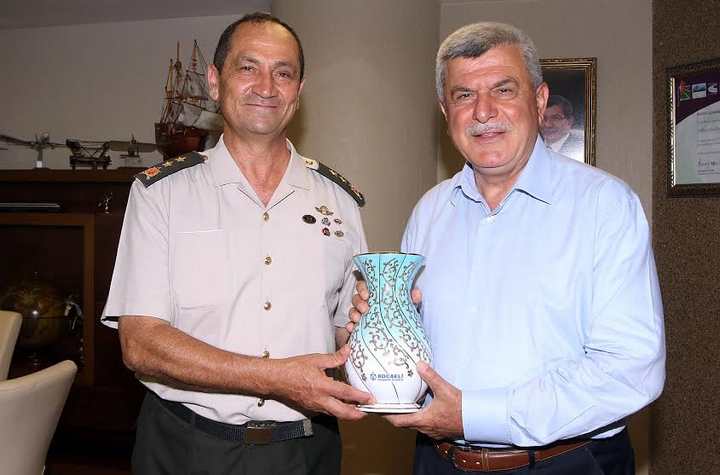Korgeneral Temel’den, Başkan Karaosmanoğlu’na veda