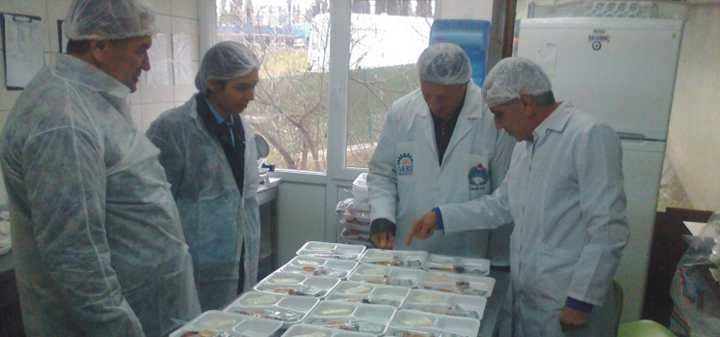 Yemek üretim tesislerine hijyen denetimleri