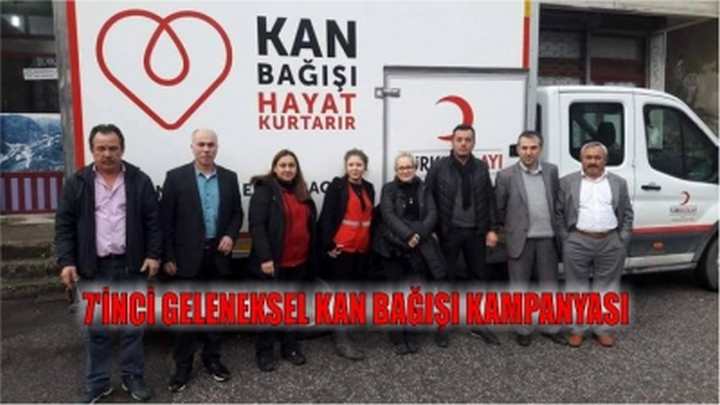 7'inci geleneksel kan bağışı kampanyası