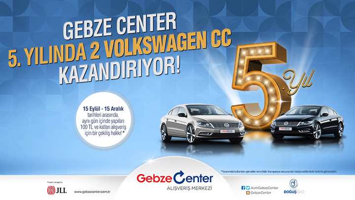 GEBZE CENTER BEŞİNCİ YILINI KUTLUYOR