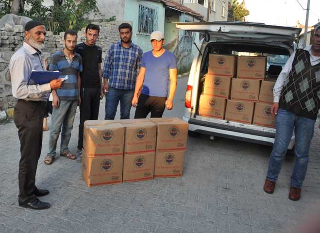 Başkan Toltar’dan Suriyeli ailelere destek