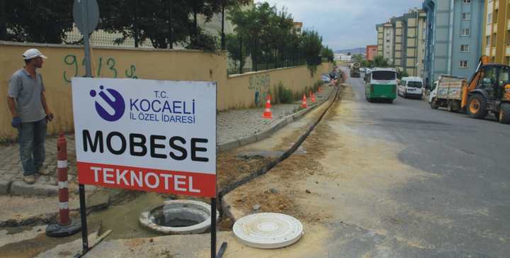 Çayırova’da Mobese Çalışmaları Başladı