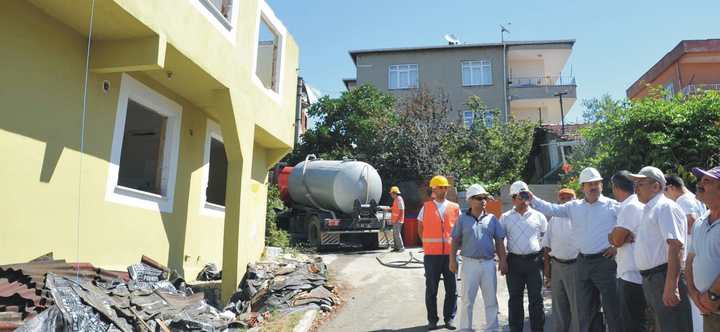 DARICA'DA KENTSEL DÖNÜŞÜM SÜRÜYOR