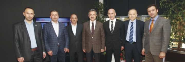 Pehlivan ve TüKSiAD’dan hayırlı olsun ziyaretleri