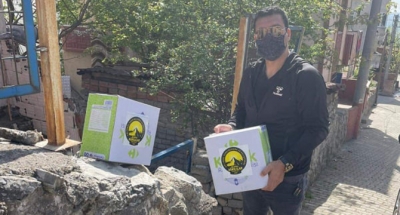 Ağrılılar derneğinden vatandaşa yardım