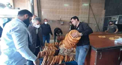 Ağrılılardan 1500 haneye ramazan pidesi 