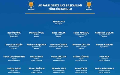 Ak Gebze'de icra belli oldu