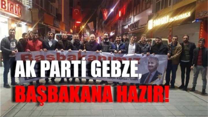 AK Parti Gebze, başbakana hazır!