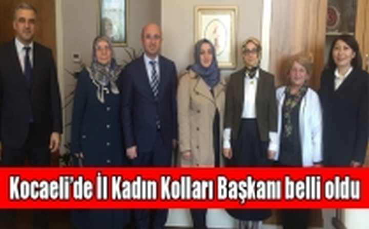 Ak Parti İl Kadın Kolları Başkanı belli oldu