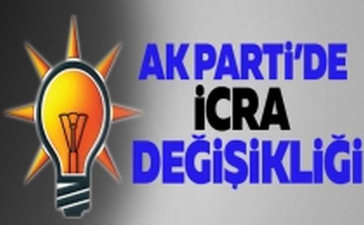 AK PARTİ GEBZE İCRA DEĞİŞİKLİĞİ YAPILDI