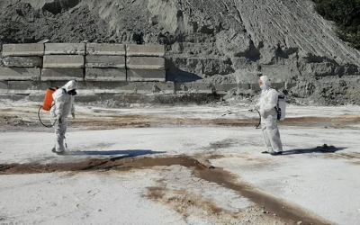 ALANLAR DEZENFEKTE EDİLDİ