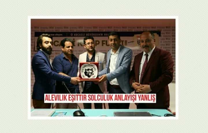 Alevilik eşittir solculuk anlayışı yanlış