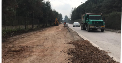 Alikahya Sanayi Caddesi’nde üstyapı yenileniyor