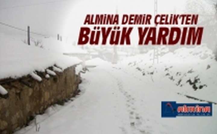 Almina Demir Çelik'ten Büyük Yardım