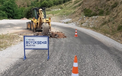 Alternatif yol onarıldı