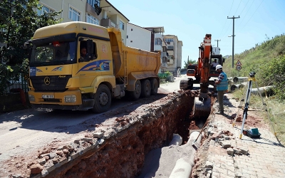 Altyapı hatları yenileniyor
