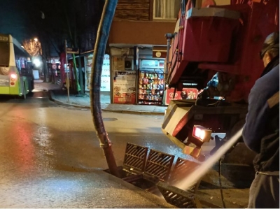 altyapı hatlarında temizlik yapılıyor