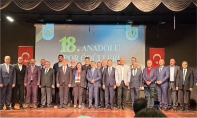 Anadolu Spor Ödülleri’nde Çayırova’ya büyük onur
