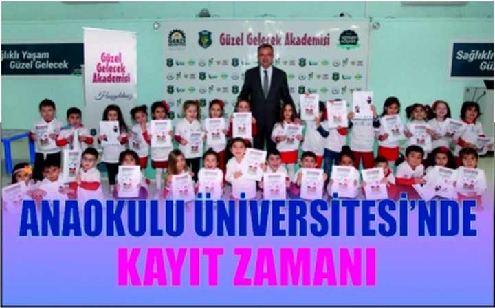 Anaokulu Üniversitesi’nde Kayıt Zamanı