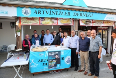 ARTVİNLİLER DARICA’DA COŞTU