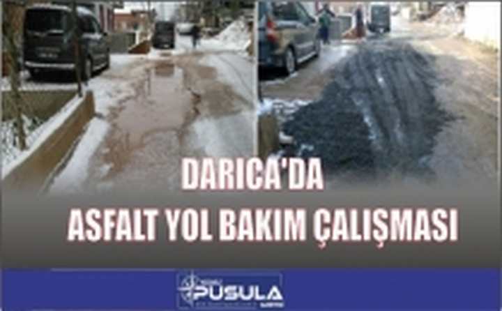 ASFALT YOL BAKIM ÇALIŞMASI