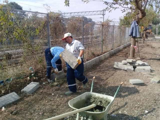 Atalar Mahallesi’nde  hummalı çalışma