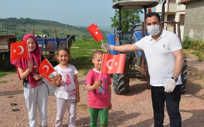 Atamızın bağımsızlık meşalesi İzmit’in köylerinde yandı