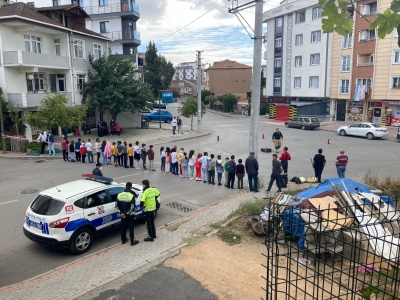 Atatürk Mahallesi'nde Tatbikat