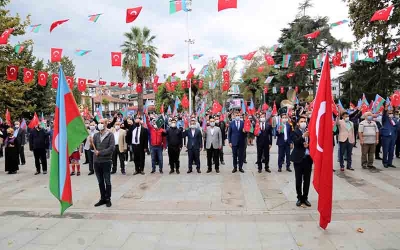 AZERBAYCAN’A BÜYÜK DESTEK