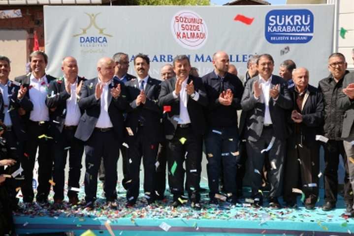 BAĞLARBAŞI MAHALLE KONAĞI'NIN TEMELLERİ ATILDI