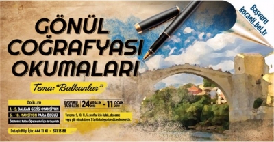 Balkanlar temalı “Gönül Coğrafyası Okumaları” başlıyor