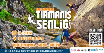    Ballıkayalar Tırmanış Şenliği başlıyor