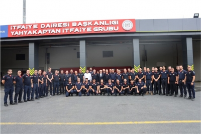 Baraçlı’dan itfaiyecilere moral ziyareti