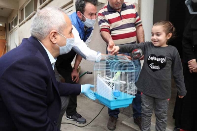 Başkan Amcasından Minik Zeynep’e Sürpriz