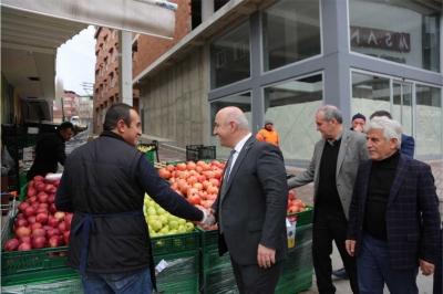 Başkan Bıyık Darıca esnafını dinledi