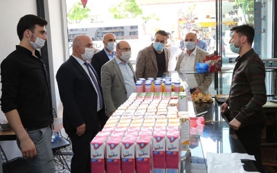 Başkan Bıyık esnafı yalnız bırakmadı