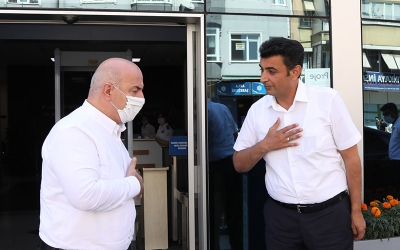 Başkan Bıyık, Kaymakam Kara’yı ağırladı