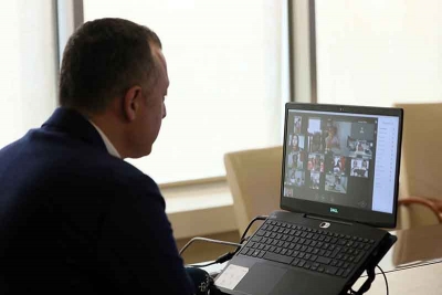 Başkan Büyükakın, ‘’Maskeleri hep birlikte çıkaracağız’’