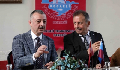 Başkan Büyükakın, Trabzonlulara konuk oldu