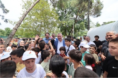 Başkan Büyükakın, TÜGVA gençliğini yalnız bırakmadı