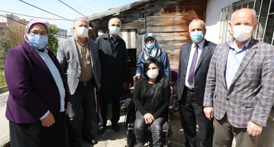 Başkan Büyükgöz Ayşenur’a misafir oldu