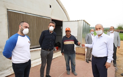 Başkan Büyükgöz’den Gebzeli Çiftçilere Ziyaretler