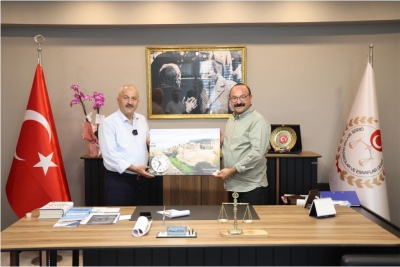 Başkan Büyükgöz’den Pazarcılar Odasına Ziyaret