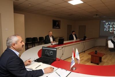 Başkan Büyükgöz’e Online Brifing 