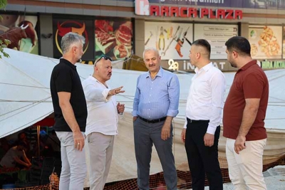 BAŞKAN BÜYÜKGÖZ'ÜN BEYLİKBAĞI ZİYARETİ