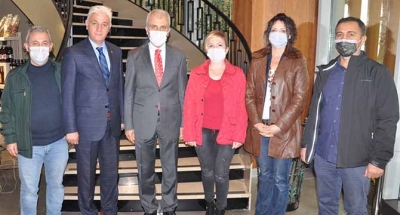 BAŞKAN ÇEKER’DEN BAŞHEKİM TUNÇ’A TEŞEKKÜR