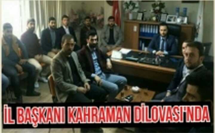 Başkan Kahraman'dan Dilovası İlçe Gençlik Kollarına Ziyaret