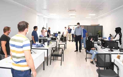 BAŞKAN PERSONELLE BAYRAMLAŞMAYI UNUTMADI