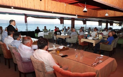 Başkan Şayir, nakliyecilerle buluştu