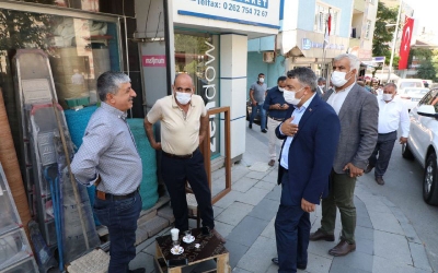 Başkan Şayir’den esnaf ziyareti